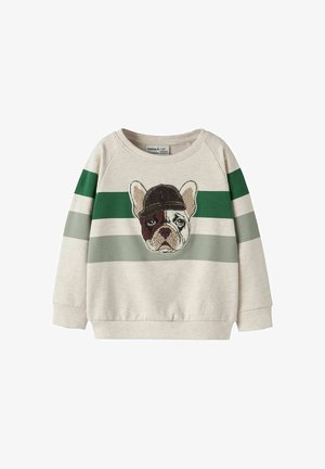 Name it, SWEATSHIRT REGULAR FIT - Pusa - peyote melange