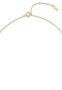 Bracelet en chaîne plaqué or avec des maillons délicats, équipé d'un fermoir à ressort et d'une chaîne d'extension réglable pour varier la taille.
