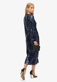 Superdry & Co SEQUIN WRAP  - Robe de soirée - navy sequin