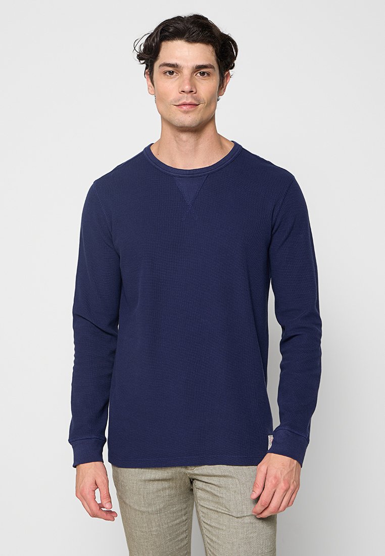 Scotch & Soda Longsleeve donkerblauw