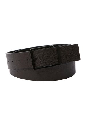 Calvin Klein, WARMTH BUCKLE - Cintura - black/dark brown