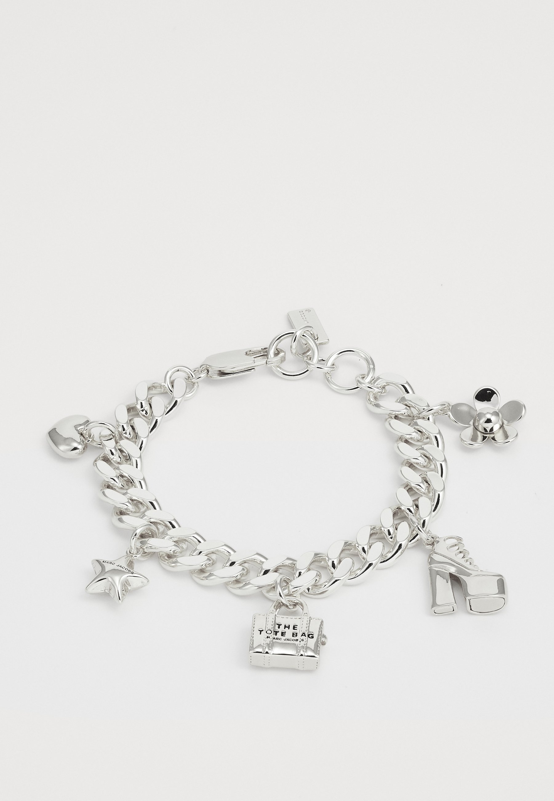 ブレスレット Mini Icon Pave Bracelet - Marc Jacobs - l - Silver The Pave Mini Icon Charm Bracelet | Marc Jacobs | Official Site