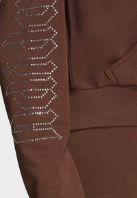 adidas Originals Športna jopa s kapuco na zadrgo - brown