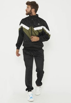 LEGEA TRACKSUIT UNISEX SET  - Træningssæt - black-army green-black
