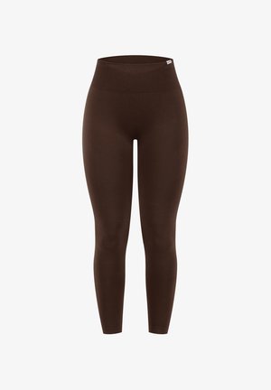 Smilodox, LEGGINGS VONDA SCRUNCH - Leggings - braun