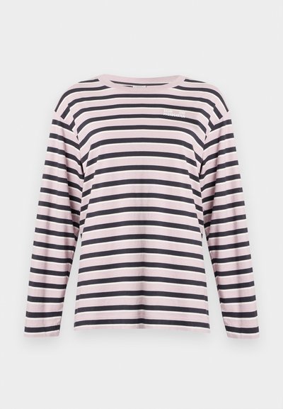 Pikad ja tumesinised triibulised pikkade varrukatega särgid, puuvillane materjal, ümmargune kaelus, väikese broderiga logo vasakul rinnal.