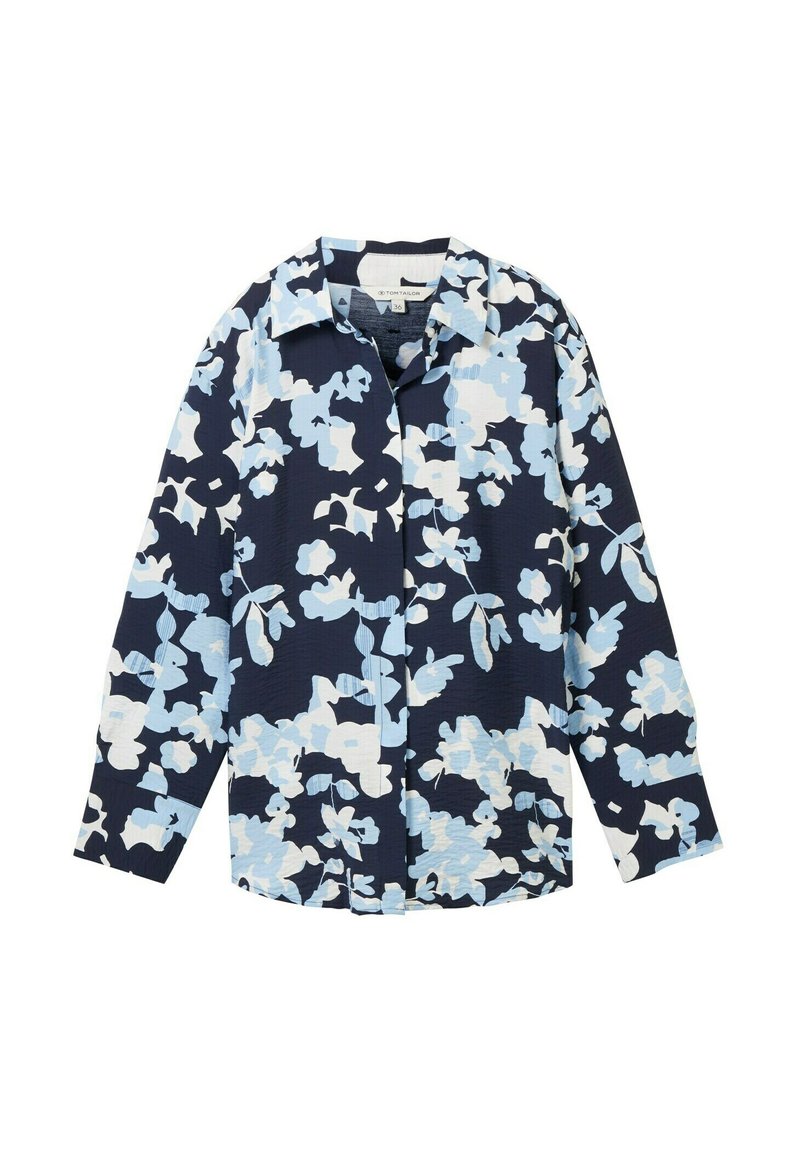 Tom Tailor Overhemdblouse blauw