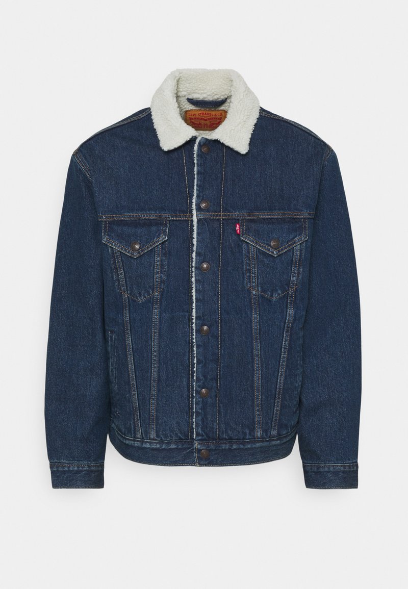 Levi's® TRUCKER - Casaco de inverno - dark stone