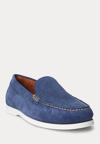 Polo Ralph Lauren MERTON SUEDE VENETIAN LOAFER - Scarpe senza lacci - newport navy