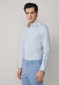 Hackett London SOFT STRIPE - Businesshemd - steel blue