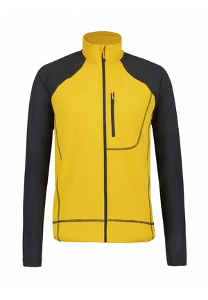 BASCO - Zip-up sweatshirt - gelb