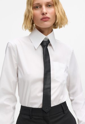 KARL LAGERFELD, K/AUTOGRAPH TIE - Lips - black