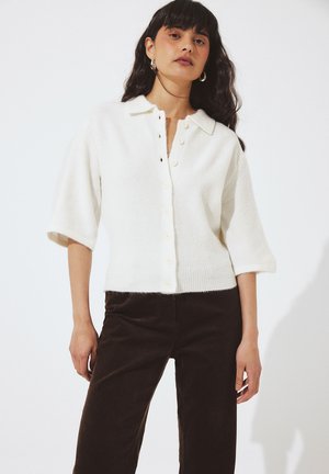 COLLAR - Cardigan - offwhite