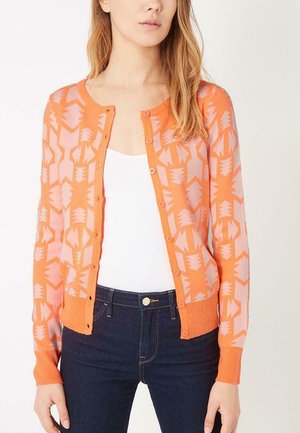 Chaqueta de punto - naranja