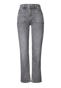 Street One Jeans Straight Leg - grau