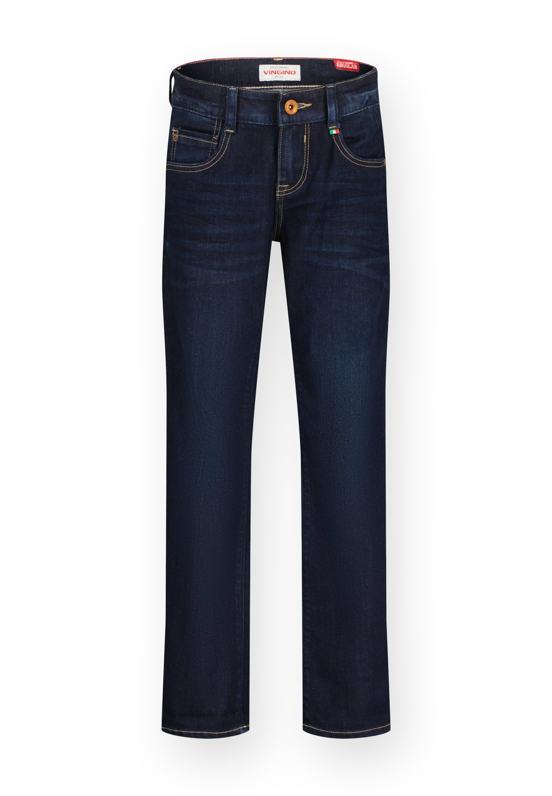 Vingino REGULAR Jeans a sigaretta deep dark/blu