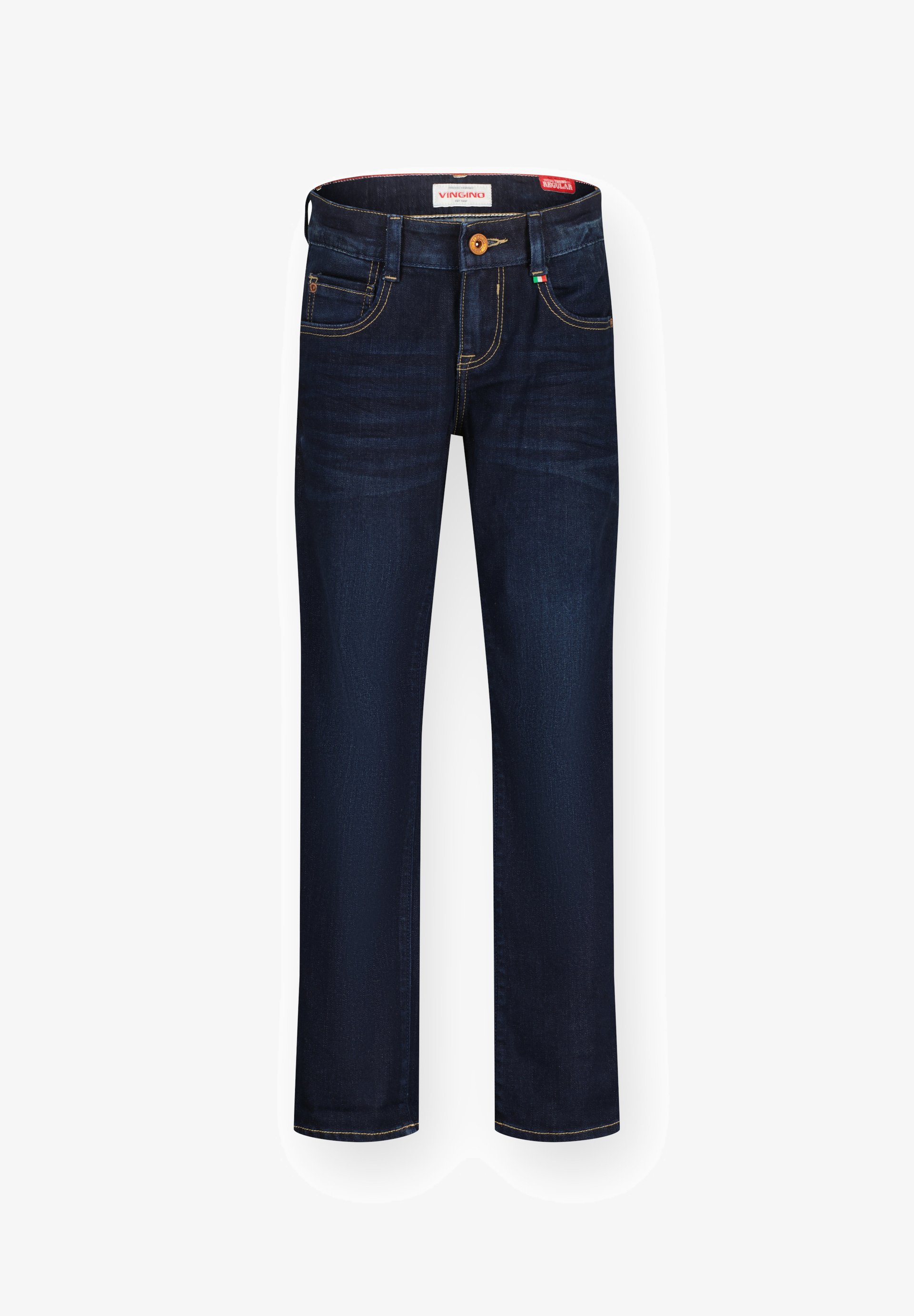 Vingino REGULAR Jeans a sigaretta deep dark/blu