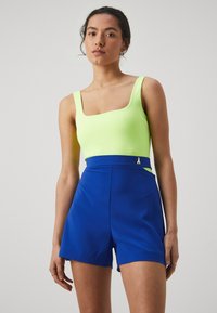 Patrizia Pepe PANTALONI TROUSERS - Šorti - blue wave