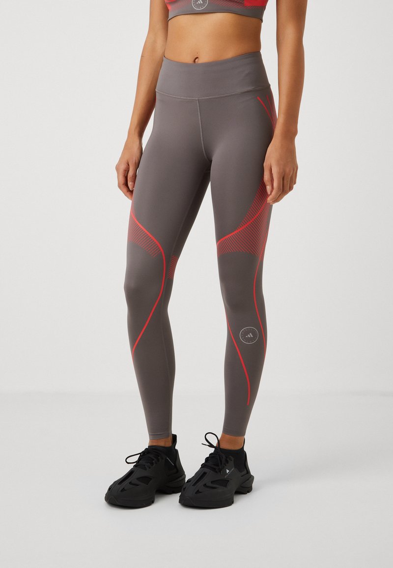 adidas by Stella McCartney - ADIDAS BY STELLA MCCARTNEY TRUEPACE LONG - Leggings - charcoal, Enlarge