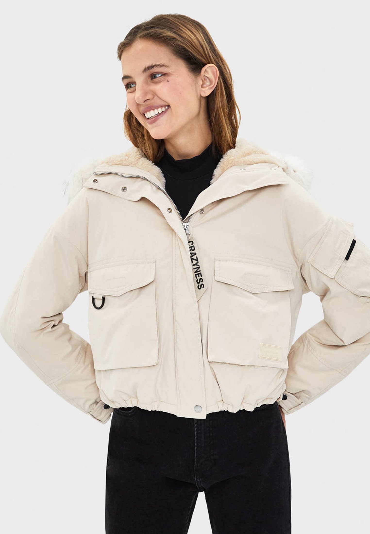 Winterjacke offwhite Winterjacke offwhite
