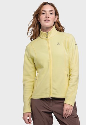 LEONA - Fleecejacke - gelb