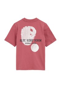WE Fashion BLUE RIDGE - Marškinėliai su spaudiniu - pink