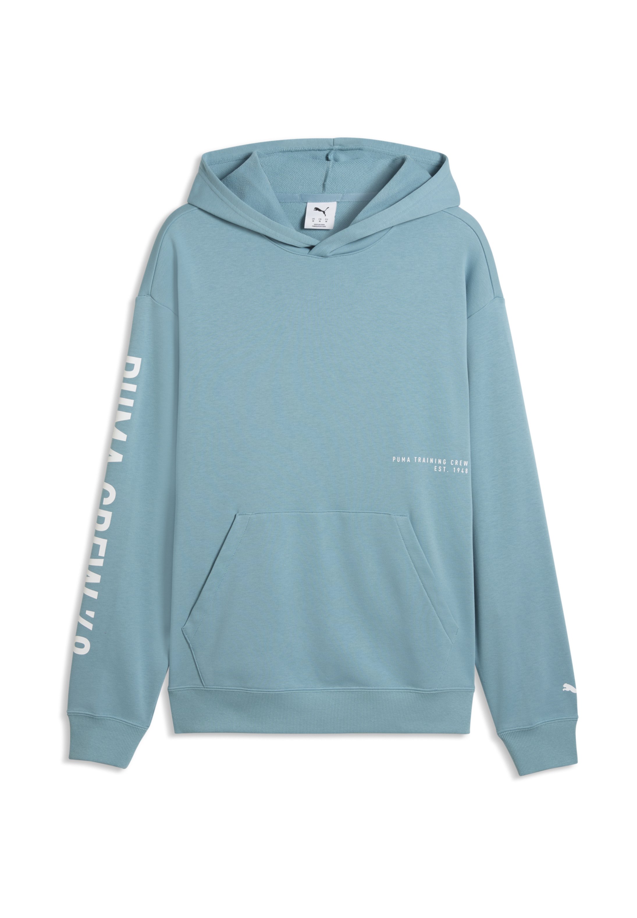 Puma GRAPHICS - Mikina s kapucí - baltic sea blue