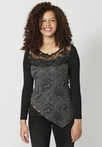 Koroshi Pikkade varrukatega topp - gris   grey