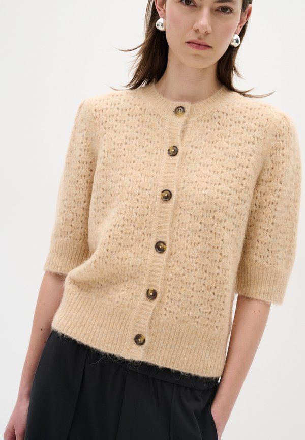 Strickjacke - ginger root melange