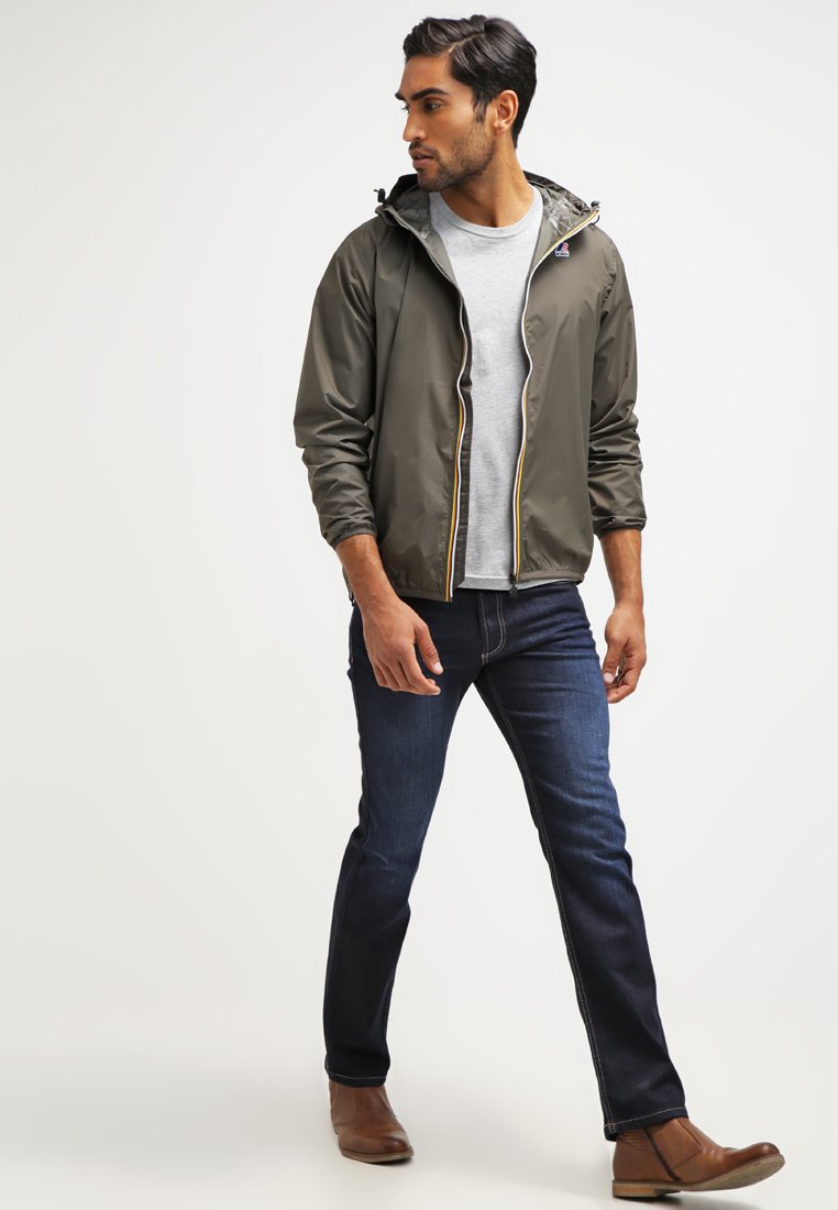 K-Way LE VRAI CLAUDE UNISEX - Impermeabile - torba/oliva - Zalando.it