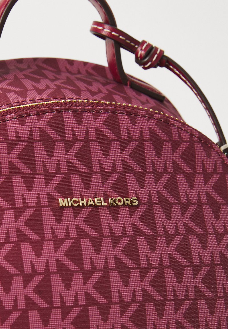 Michael Kors Plum Geometric Backpack Buy Michael Kors Women Geometric Woven Design Backpack  main image 2