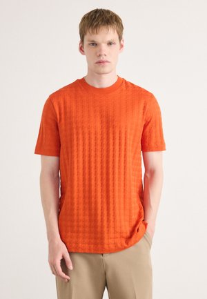 THOMPSON - T-shirt basic - dark orange