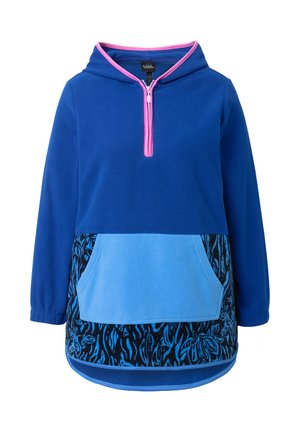 Ulla Popken, Hættetrøje - denim blue