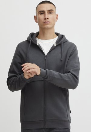 Zip-up sweatshirt - iron gate