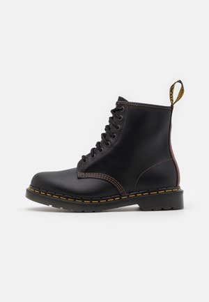 Bottines à lacets - black