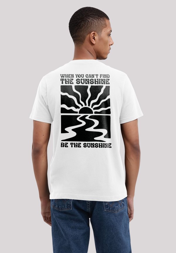 BE THE SUNSHINE - T-Shirt print - weiß