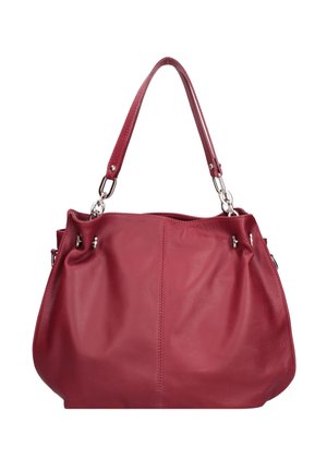 SHOULDER - Shopper - dark red