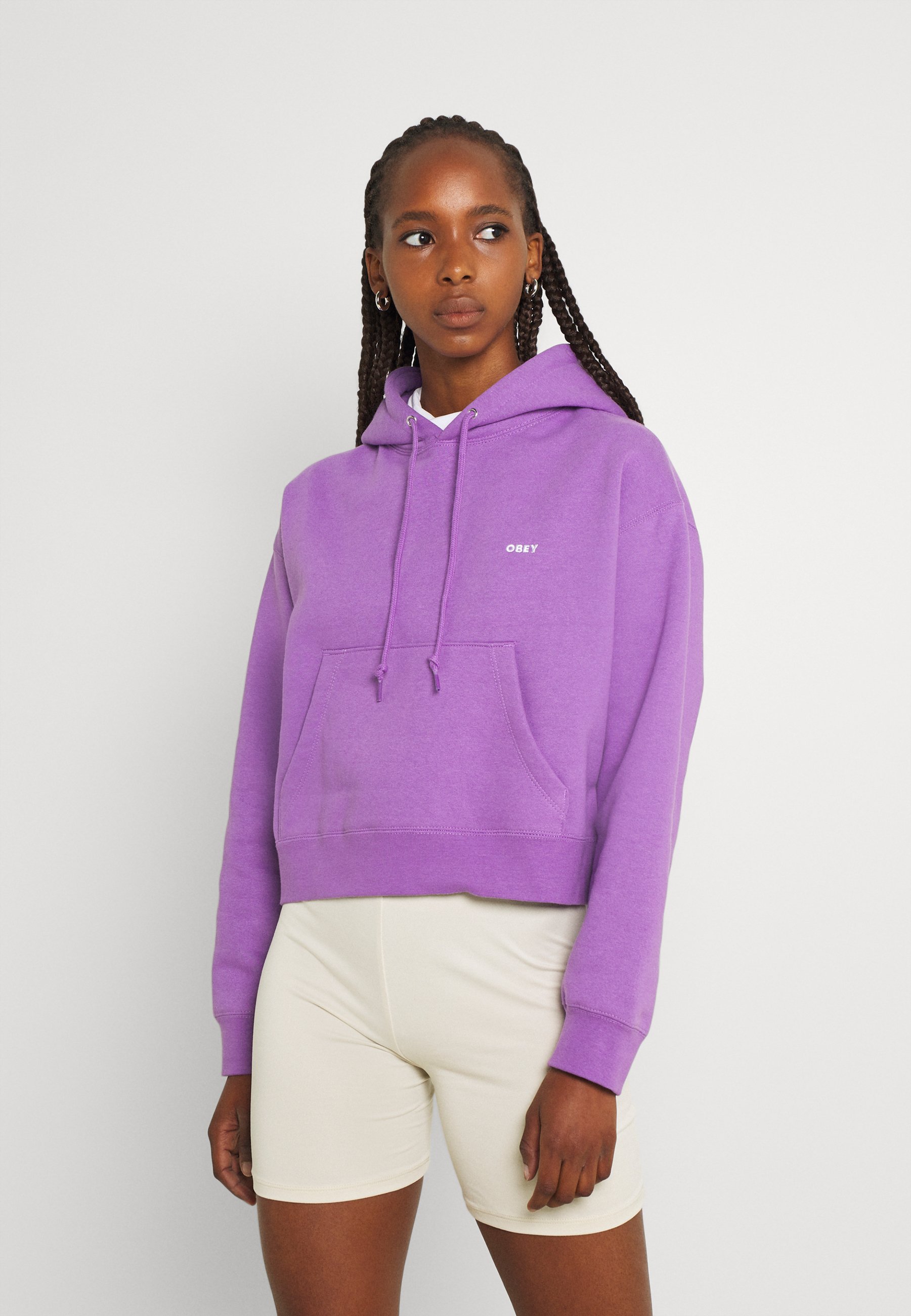 Purple Obey Hoodie atelieryuwa.ciao.jp