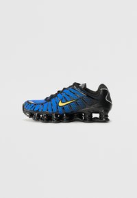 Nike Sportswear - SHOX - Sportcipő - black/varsity maize/metallic/silver/lyon blue Miniatűr kép 1