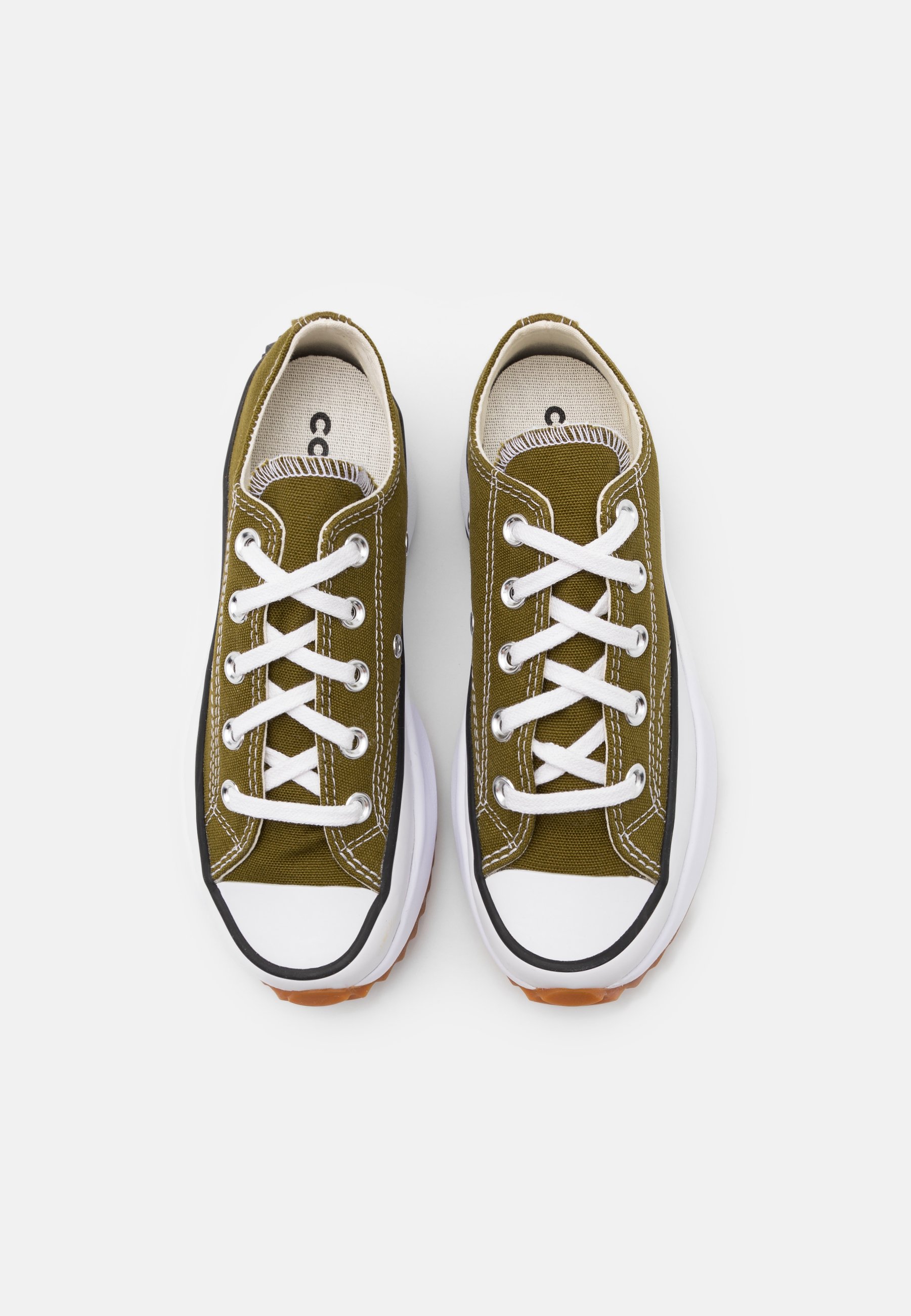 converse marrones verdes