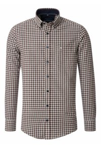 COMFORT FIT-FREIZEIT LANGARM - Shirt - braun