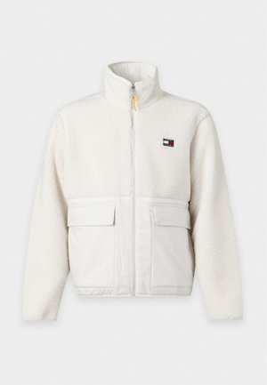 Tommy Jeans, TJM ESSENTIAL MIX TEDDY JACKET - Veste polaire - cream