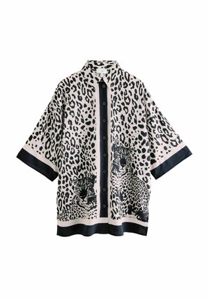 B by Ted Baker Shirt dress - mono leopard