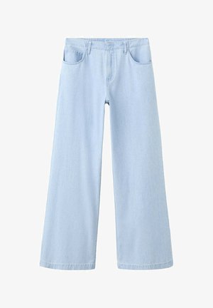 Mango, ADULT - Wide Leg - light blue