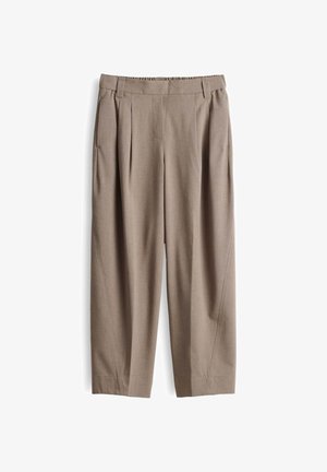 OPUS PANTS, OPUS PANTS CITY PANTS METTA - Pantaloni - light mocca
