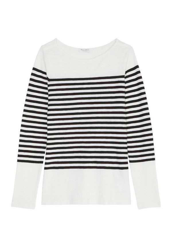 LONG SLEEVE BOAT NECK STRIPED - Long sleeved top - multi2