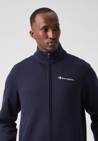 Champion ICONS FULL ZIP COLLAR - Sudadera con cremallera - dark blue