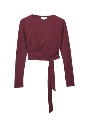 s.Oliver, T-SHIRT - Longsleeve - bordeaux
