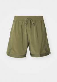 M J DF SPRT WVN DMND - Spordišortsid - medium olive