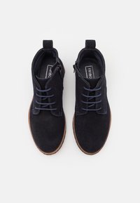 Friboo Botines con cordones - dark blue